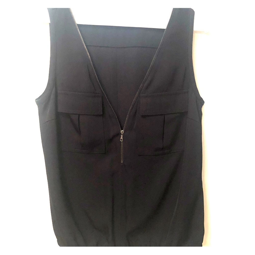 Trina Turk front zip top